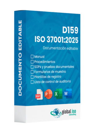 D159 Kit de Formatería para Implementar la ISO 37001:2025